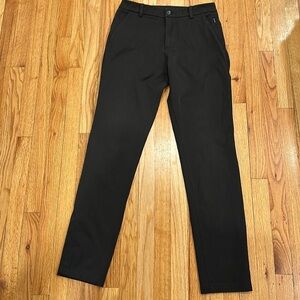 Lululemon slacks, dress pants, black, 5 pocket size 32/33. Excellent condition
